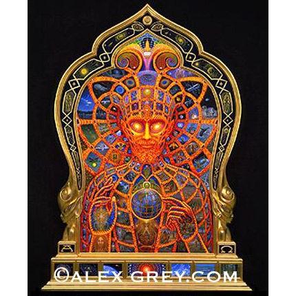 ALEX GREY アレックスグレイ ポスター「COSMIC. CHRIST」 | LINE