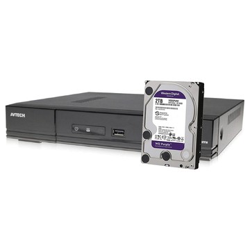 AVTECH 昌運監視器 送WD硬碟2TB DGD1009AX-U1 8路 XVR 錄影主機