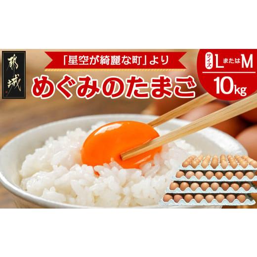 ふるさと納税 宮崎県 都城市 星空が綺麗な町より〜「めぐみのたまご」(LまたはMサイズ)10kg_16-6801_(都城市) 赤卵 めぐみのたまご 10kg Lサイズ Mサイズ たま…