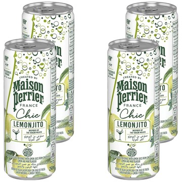 Maison Perrier Chic 氣泡雞尾酒風味飲 檸檬莫西多  250ml  4個