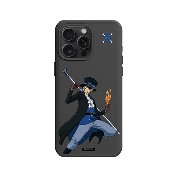 iPhone 15 Pro Max SolidX 黑 - 航海王 One Piece - 角色系列-薩波