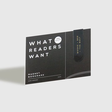 磁吸書籤 - 書本 + 臥室 = 最棒的組合