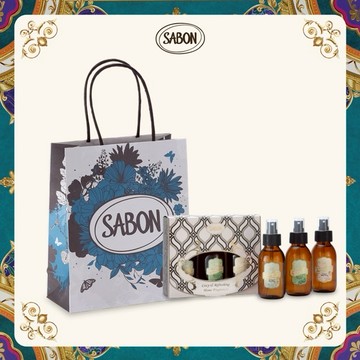 【SABON】織物香氛噴霧旅行組禮盒 (100ml x3)