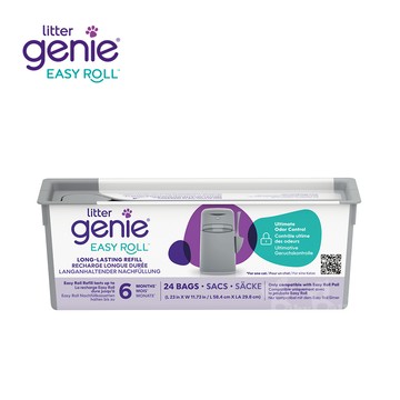 加拿大Litter Genie EZ貓咪鎖便桶 專用易撕袋補充盒