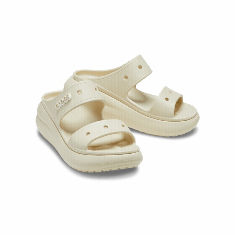 クロックス公式 サンダル Classic Crush Sandal メンズ レディース ホワイト 白 21cm 22cm 23cm 24cm 26cm 27cm 28cm 29cm クラシック クラッシュ サンダル 通販 Lineポイント最大7 0 Get Lineショッピング