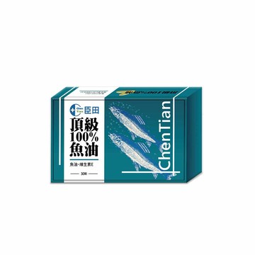 生寶國際生技 頂級100%魚油膠囊(30粒/瓶)