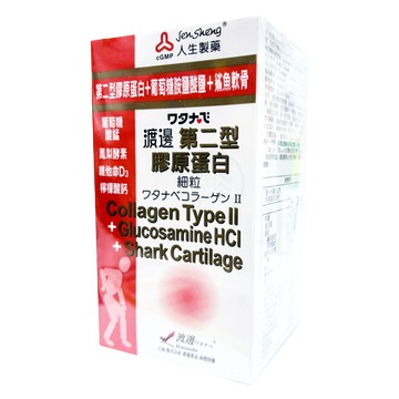 人生製藥 渡邊第二型膠原蛋白 100g/瓶