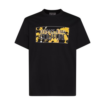 Versace Jeans Couture - Black Cotton T-shirt