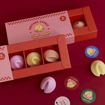 聖誕限定🎄【BATHDAY泡澡球】幸運餅乾泡腳球3入組－快速出貨