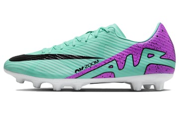 NIKE MERCURIAL VAPOR 15 ACADEMY HARD-GROUND LOW-TOP SOCCER CLEATS HYPER TURQUOISE