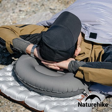 【Naturehike】輕紜超輕充氣枕 WS029 (附收納袋/午睡枕/旅行枕/露營/靠枕/枕頭)