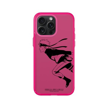 iPhone 15 Pro Max Clear 粉漾桃 - 火影忍者 Naruto - 素描系列-Naruto