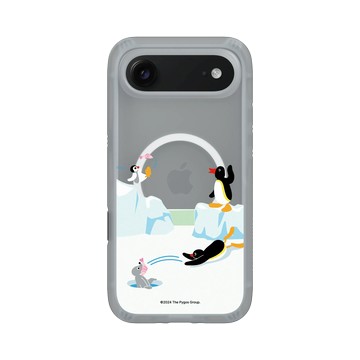 iPhone Air AirX 流變灰 - Pingu 企鵝家族 - 魚的接力賽