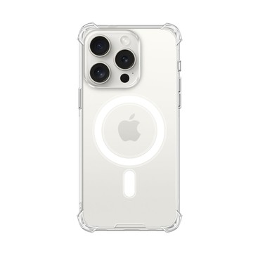 CITY BOSS 磁吸版 iPhone 15 Pro Max 6.7吋 5D軍規防摔氣墊殼 Magsafe手機殼 透明殼