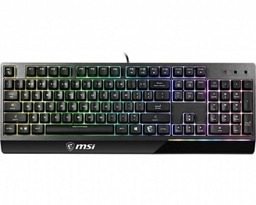 【任搭享95折】MSI 微星 Vigor GK30 TC RGB 電競鍵盤 防潑水 多媒體控制熱鍵 三層結構類機械軸體