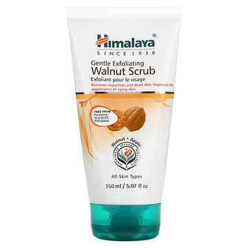 Himalaya, 溫和去角質核桃磨砂膏，適合各種膚質，5.07 液量盎司（150 毫升）