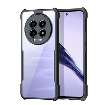 XUNDD 軍事防摔 realme 13 Pro/13 Pro+ 鏡頭全包覆 清透保護殼 手機殼(夜幕黑)