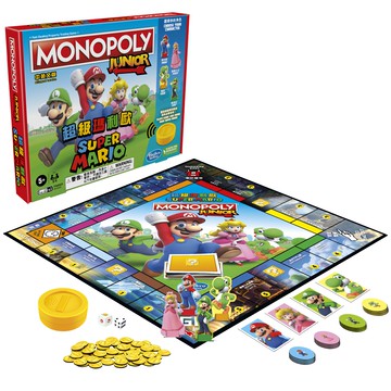 Hasbro 孩之寶 MONOPOLy 地產大亨 兒童版 超級瑪利歐版  1盒