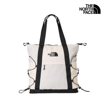 The North Face 官方旗艦 北面男女款白色背提兩用托特包｜52SV4Q7