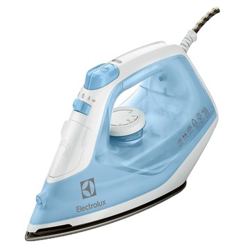 Electrolux 伊萊克斯 蒸氣電熨斗 不鏽鋼底盤 防滴漏設計 垂直整燙  ESI4017  Blue