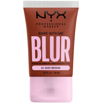 NYX Professional Makeup Bare With Me Blur Tint Foundation 30ml (Varios Shades) - Deep Bronze
