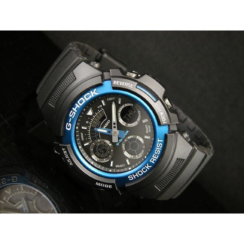 カシオ CASIO Gショック G-SHOCK アナデジ 腕時計 AW-591-2AJF 国内