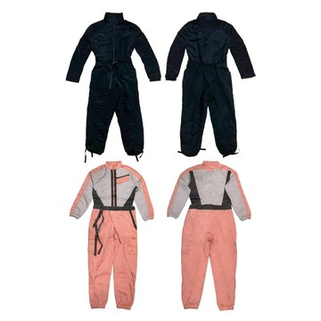 W Nike Jordan AS J FLIGHTSUIT FUTURE 未來感連身衣 橘/黑 DA1518