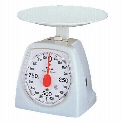 タニタ（TANITA） 1439WH11 アナログクツキングスケール 1kg ホワイト