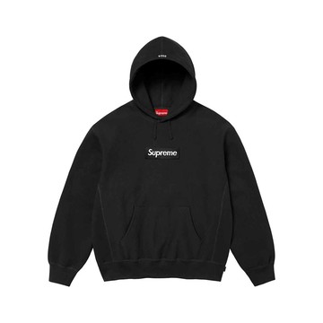 Supreme FW24 Box Logo Hooded 帽踢 黑色 連帽衛衣 FW24SW11