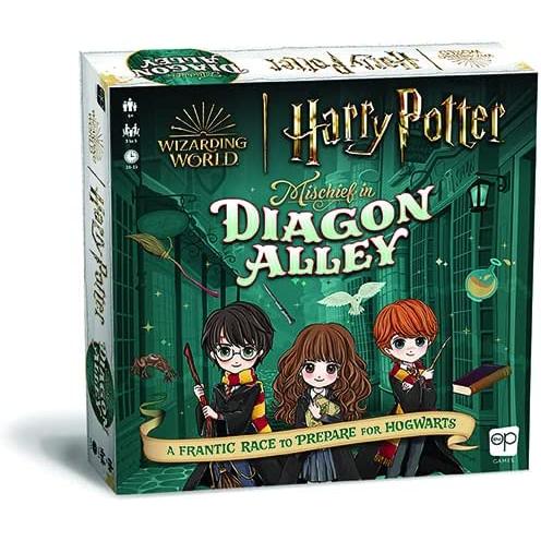 Harry Potter? Mischief in Diagon Alley Quick-Rolling Family Dice Game A