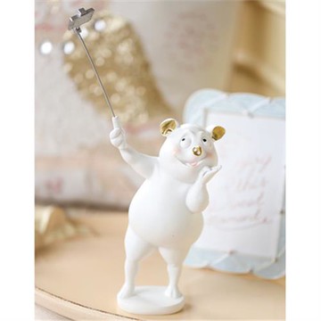 搞怪超萌可愛自拍豬家居裝飾品