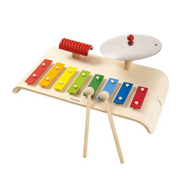 【泰國Plantoys】木作兒童樂器-彩虹鐵琴豪華組 / 【閱讀BOOK】優質書展團購