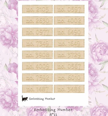 壓印字號 - DYMO 標籤機 (藍獅) (suyeon)