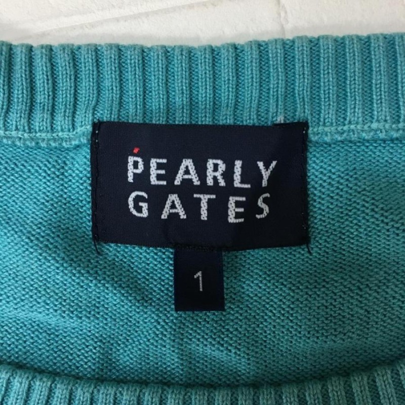 30%OFF価格／(美品)PEARLY GATES パーリーゲイツ 長袖ニットセーター