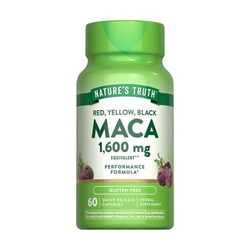 [Nature's Truth綠萃淨] 澳特馬戰神瑪卡超濃縮膠囊(60粒/瓶)-1入組