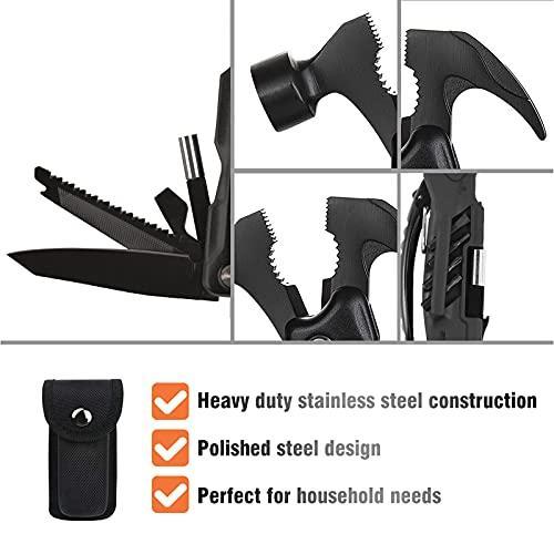 Hammer Multi Tool 12 in Hammer Camping Gear Survival Tool Christmas Birth