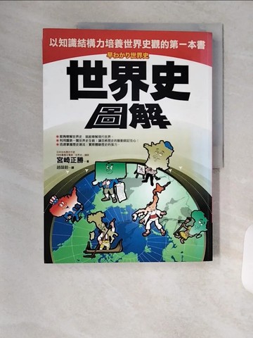 【書寶二手書T1／歷史_TRT】世界史圖解_宮崎正勝