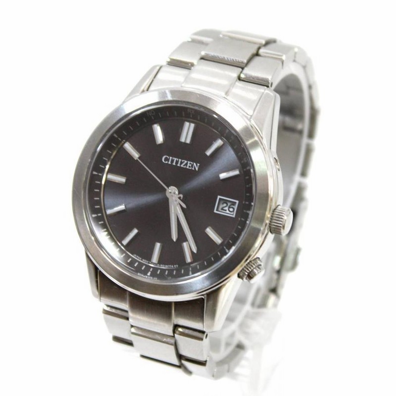 CITIZEN/シチズン 電波腕時計 エコドライブ H415-R005677 箱・枕