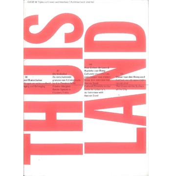 Oase #68: Thuis-Land/ Home-Land -9789056624668 絕版英文設計書 [建築人設計人的店-上博圖書]