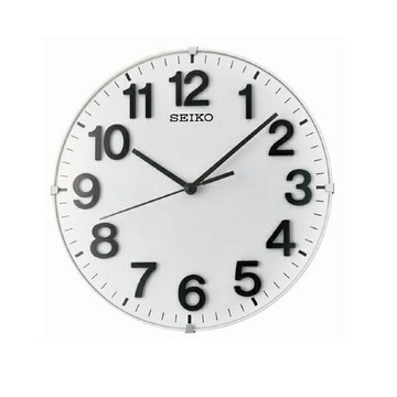 seiko SK037 精工鐘(QXA656W) 滑動式秒針座掛兩用掛鐘 / 21cm｜樂天全館特惠中★指定刷卡回饋10%