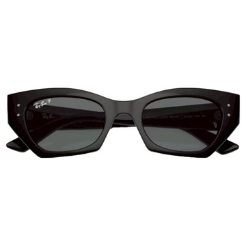 Ray-Ban 雷朋 膠框太陽眼鏡 偏光鏡片 RB4430F-667781  145mm  拋光黑色