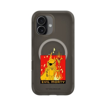 iPhone 17 AirX 本質黑 - 瑞克和莫蒂 Rick and Morty - 邪惡莫蒂
