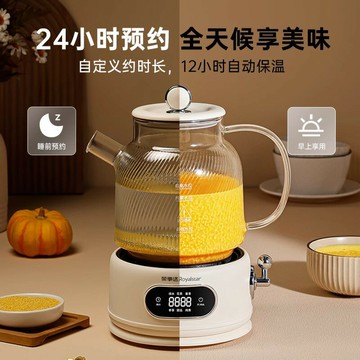 110V伏全玻璃保溫養生壺1.2L家用多功能燒水壺出口美國日本小家電