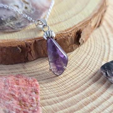 紫水晶項鍊 No.15