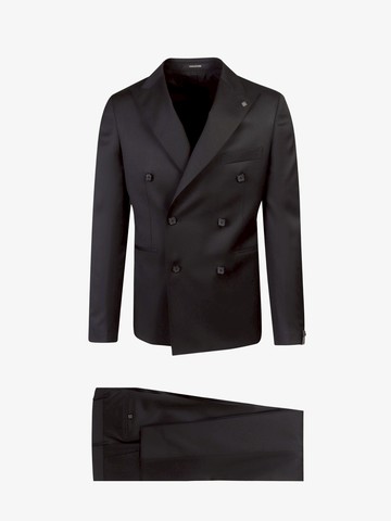 Virgin wool tuxedo - TAGLIATORE - gender_Man