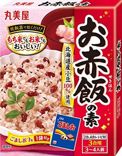 丸美屋 お赤飯の素 箱入 167G 5個