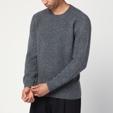 Grey lambswool sweater