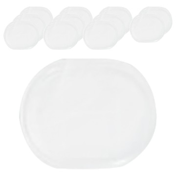 HUKUKU 福可 PU凝膠隱形隨意貼 12枚入 - 無痕可重複使用 居家辦公裝飾固定好幫手  1包