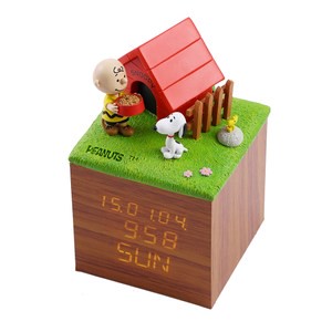 HOLA 史努比 Snoopy系列造型桌鐘