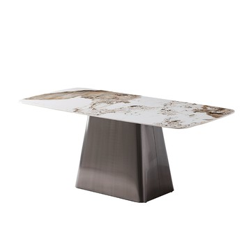 【MUNA家居】J004C型6尺岩板餐桌/不含椅